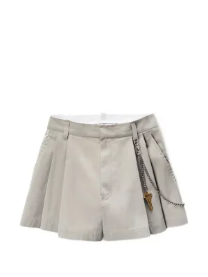 Alexander Wang ハイウエスト ショートパンツ | ニュートラル