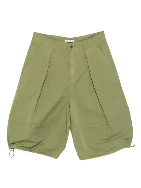 YMC Salba pleated drawstring shorts