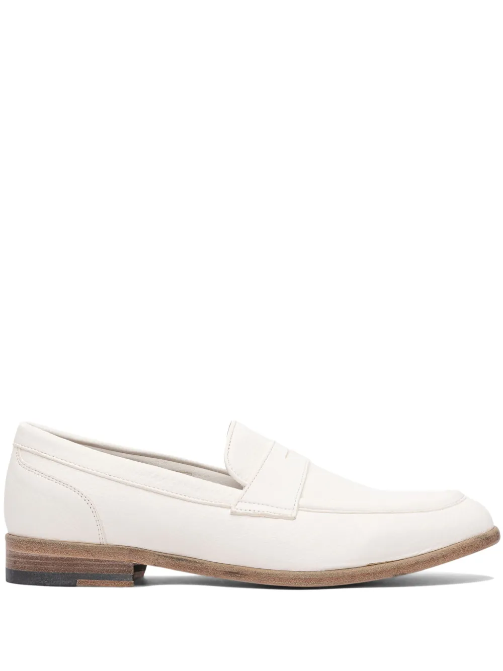 penny leather loafers