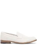 sturlini firenze penny leather loafers - White