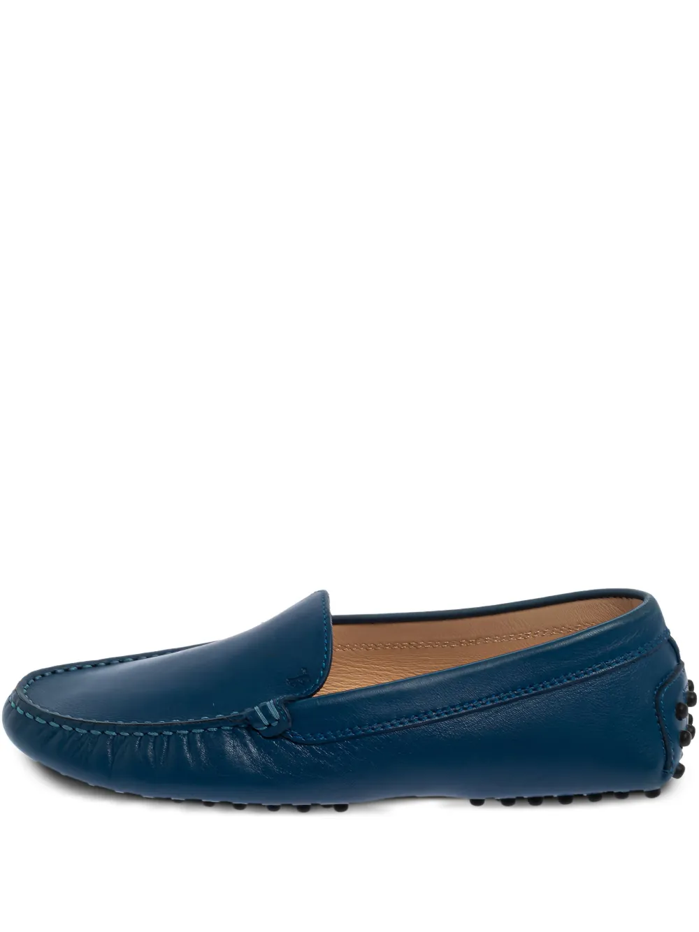 Tod's Vintage pre-owned leather loafers | Blue | Image 1