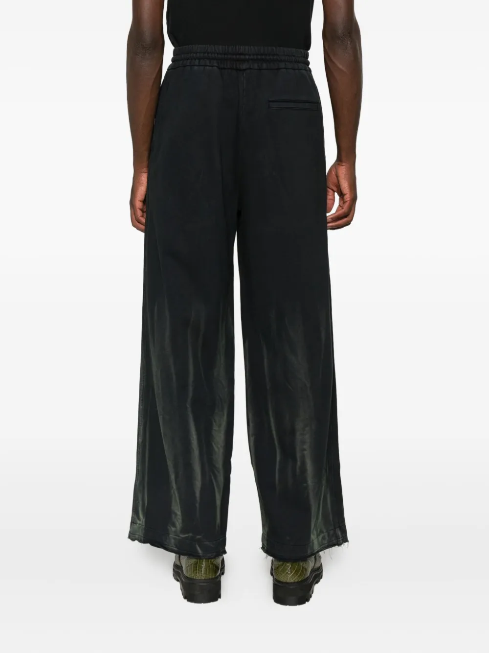 Feng Chen Wang Drawstring-waist Pants In Green