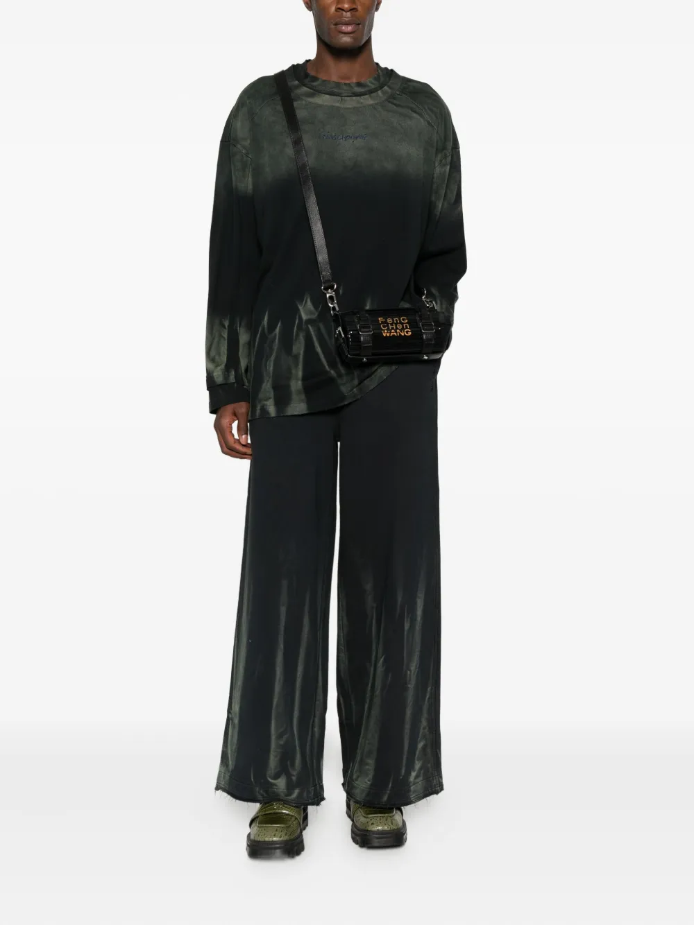 Feng Chen Wang drawstring-waist pants | Pantalons palazzo | Image 2