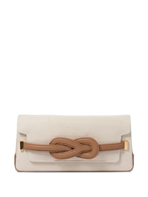 amato daniele knot-detail clutch bag