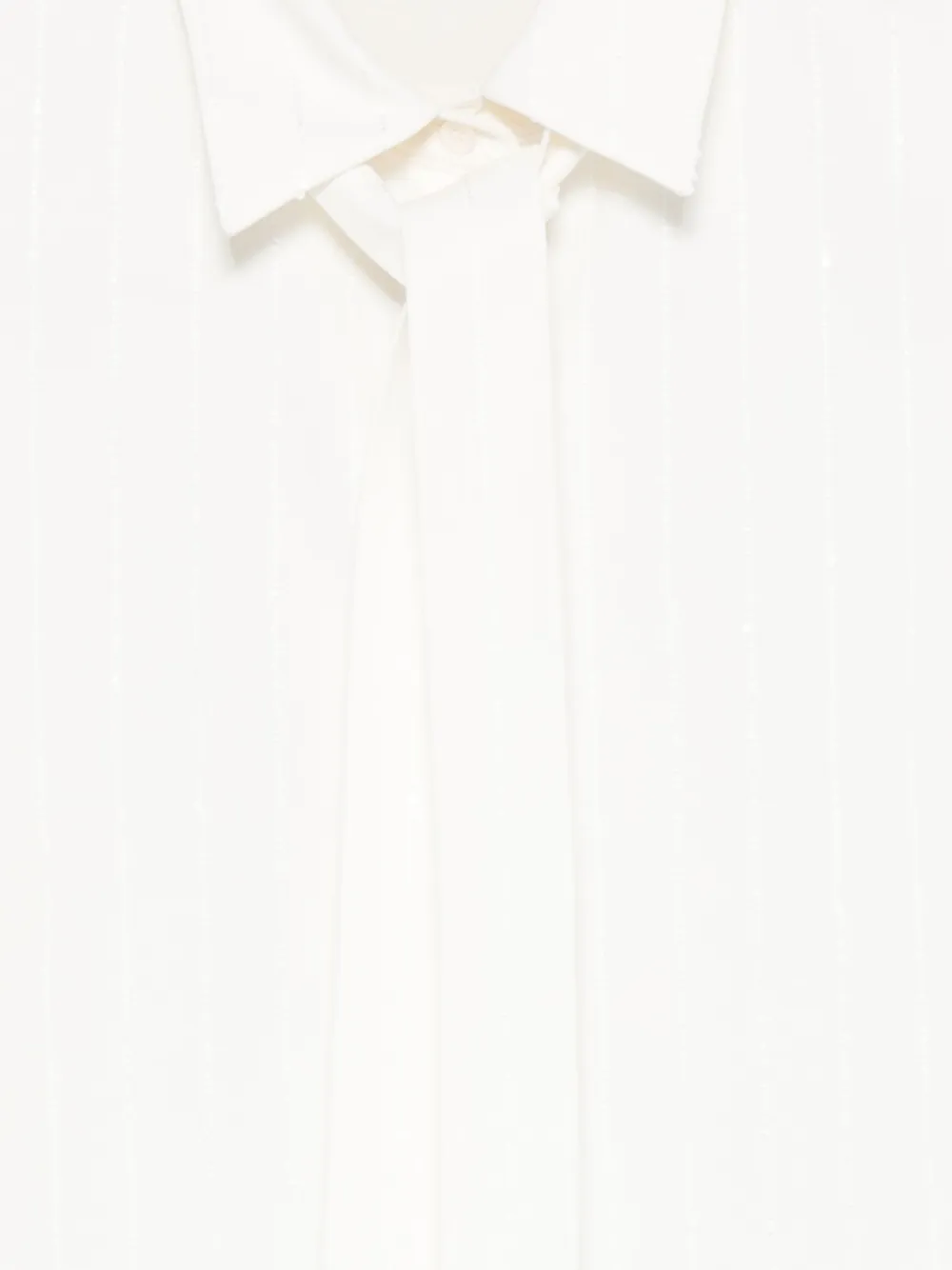 Elie Saab Geplooide blouse Wit