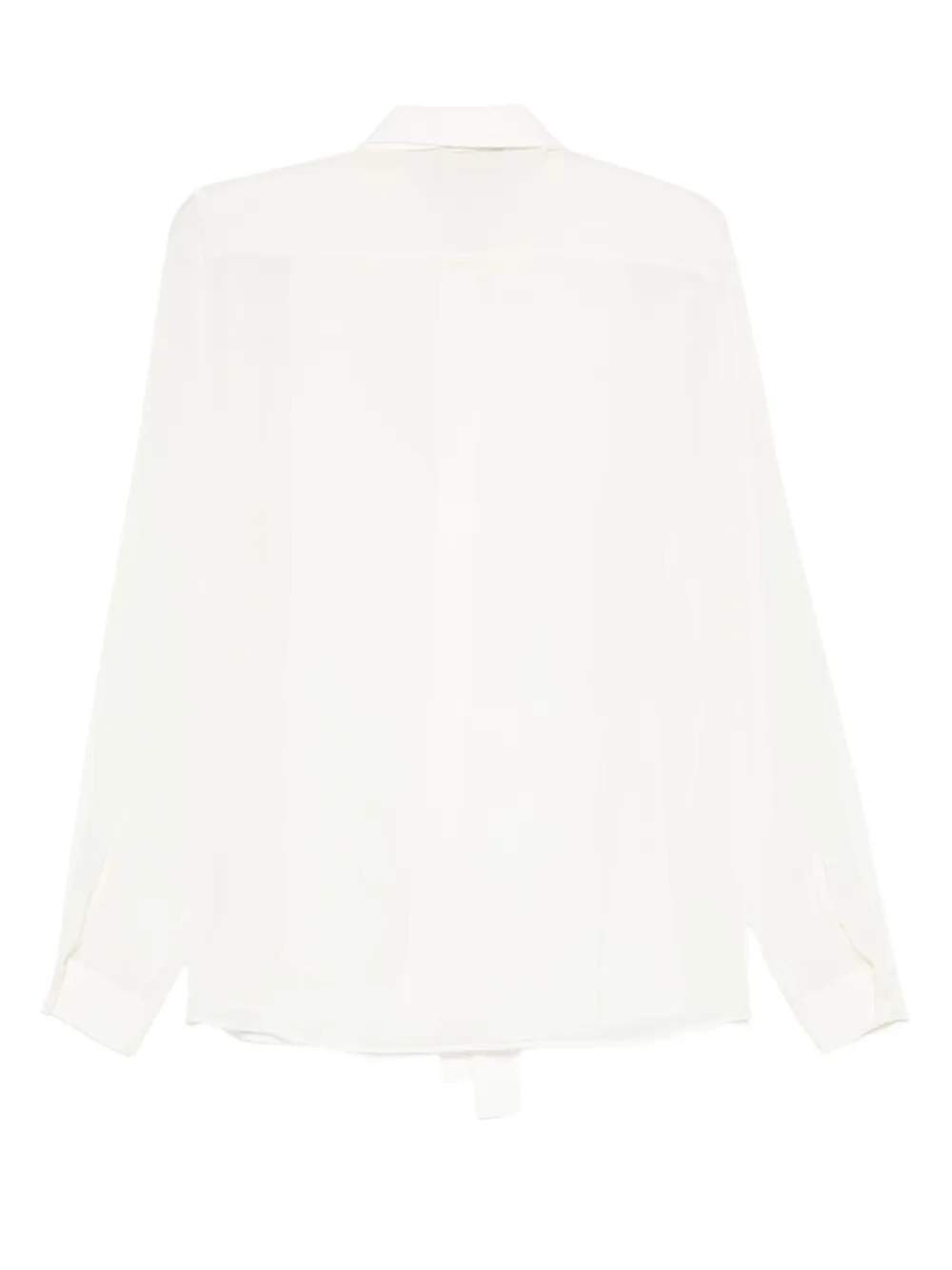 Elie Saab Geplooide blouse - Wit