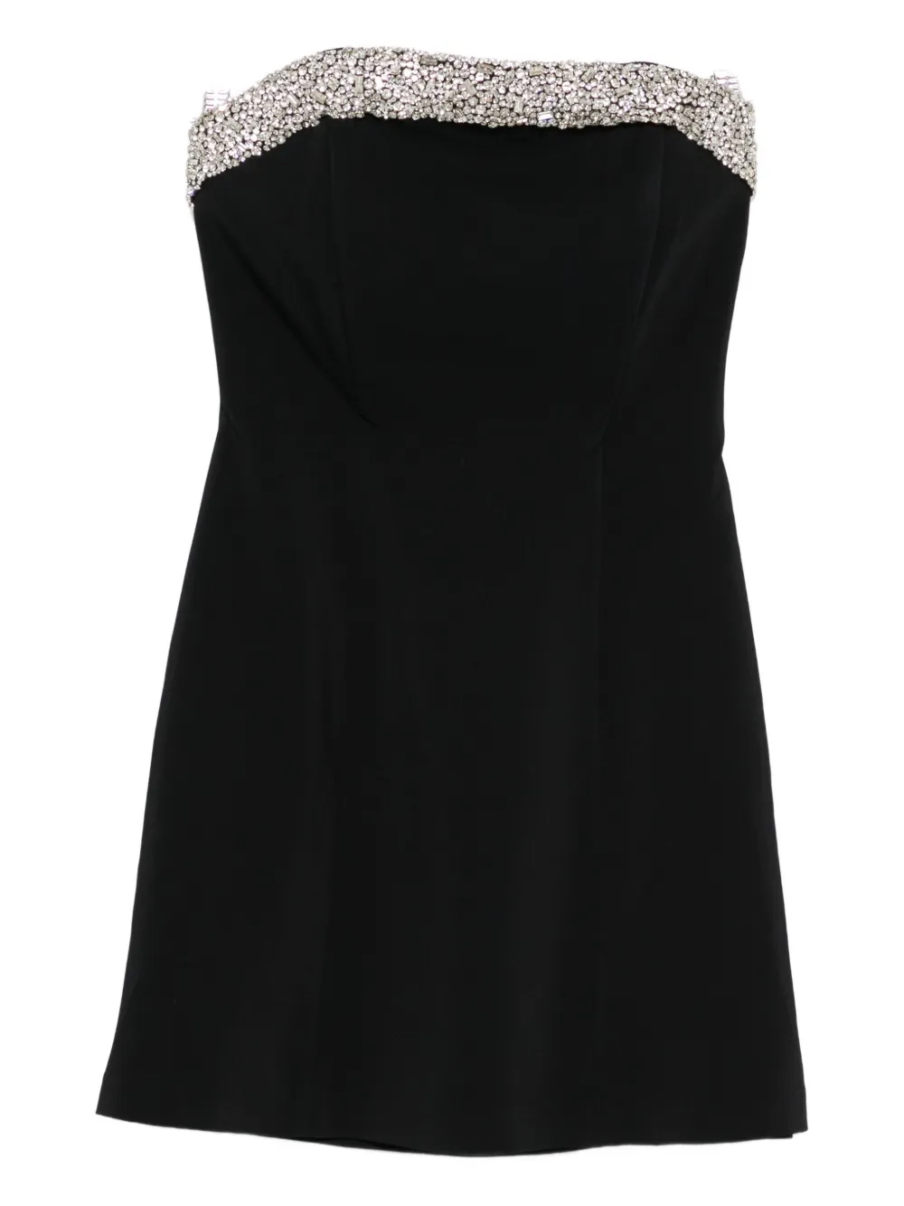 Amen embellished strapless mini dress - Nero