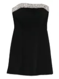 Amen embellished strapless mini dress - Black
