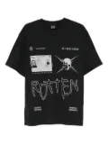 44 LABEL GROUP graphic-print T-shirt - Black