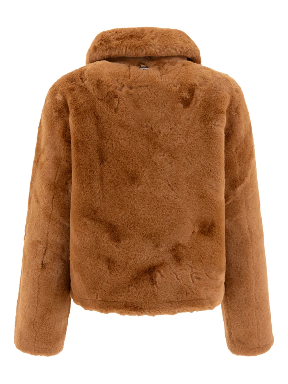 Apparis asymmetrical zip-fastening jacket Bruin