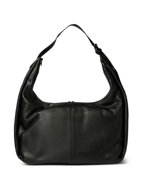 avenue 67 pebbled-leather shoulder bag