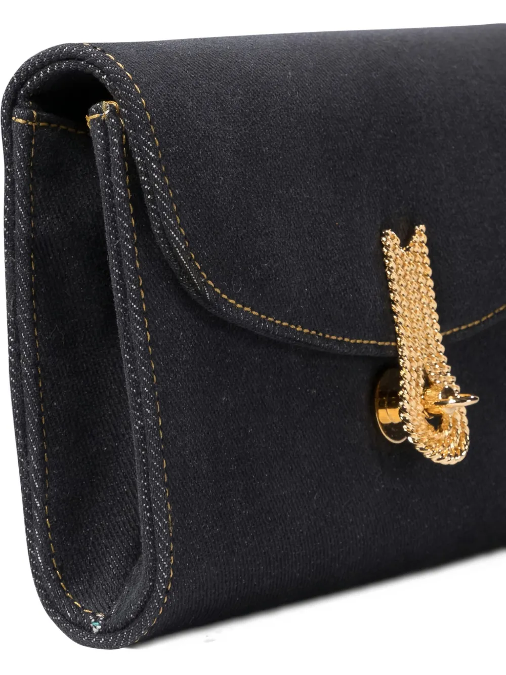 Amato Daniele Denim Mini Bag In Blue