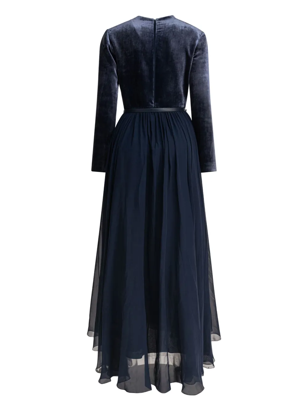 Elie Saab Jurk met ceintuur Blauw