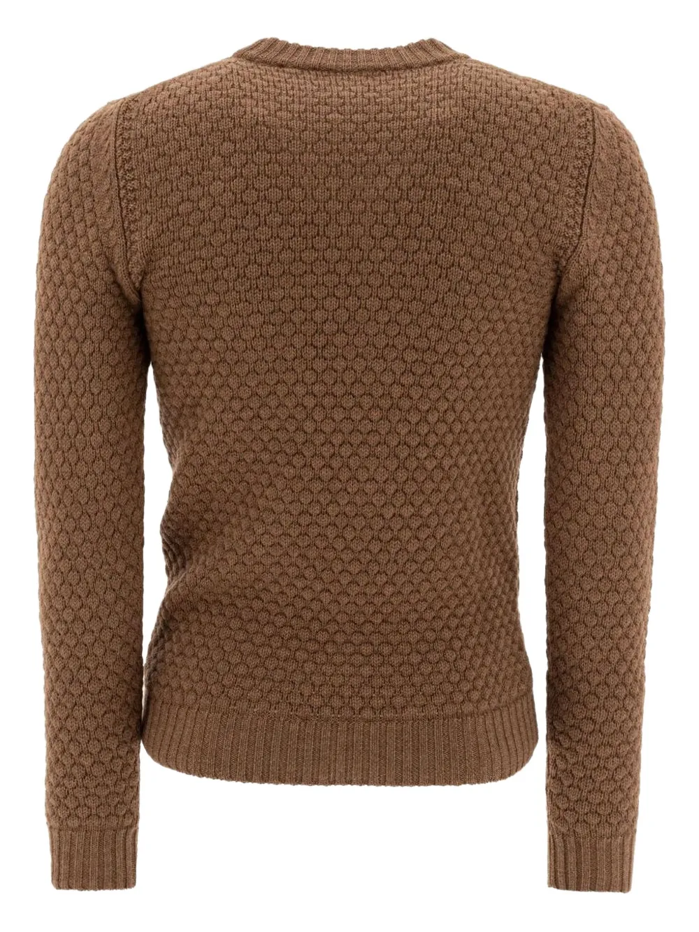 RAKKI textured crew-neck sweater | Knitted Sweaters | Image 2