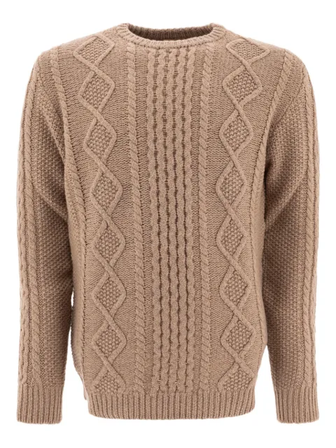 RAKKI cable-knit merino wool sweater