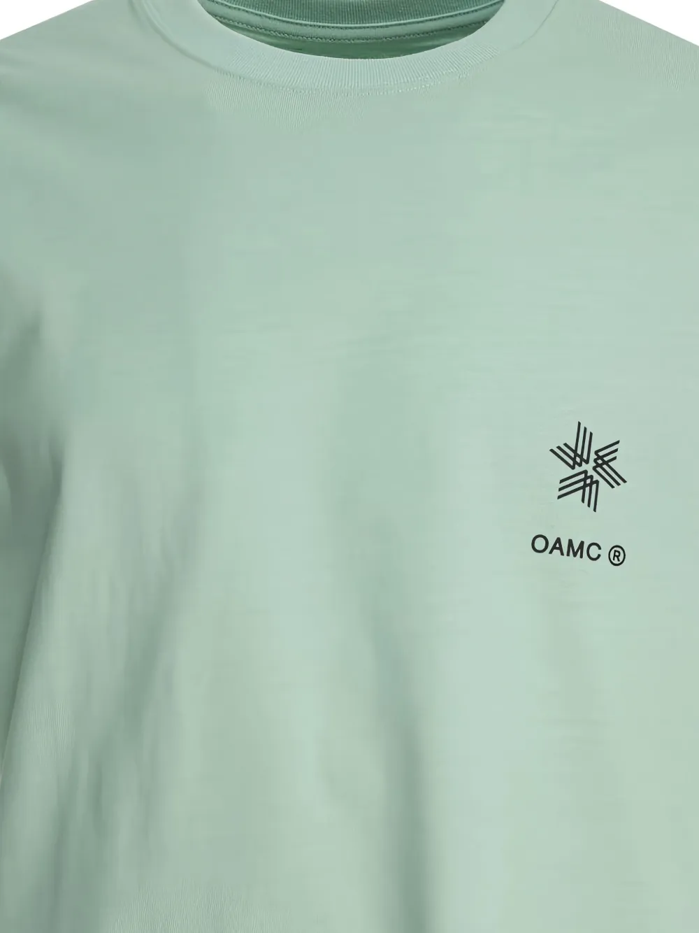 Goldwin T-shirt met OAMC-logoprint Groen