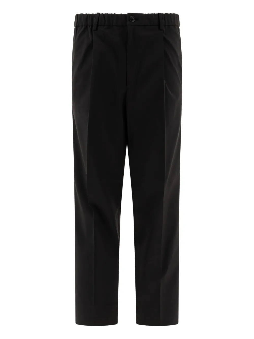 pleated-details trousers