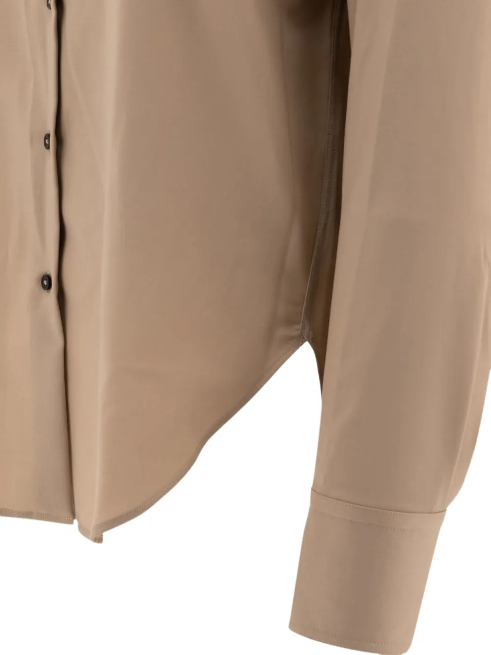 Loulou Studio Eliana Classic-collar Buttoned Shirt In Neutral