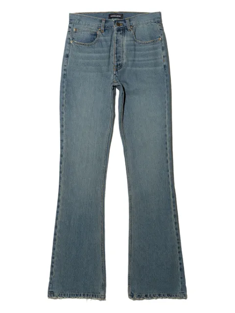 Mainless cotton jeans