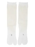 Goldwin tabi-toe socks - White