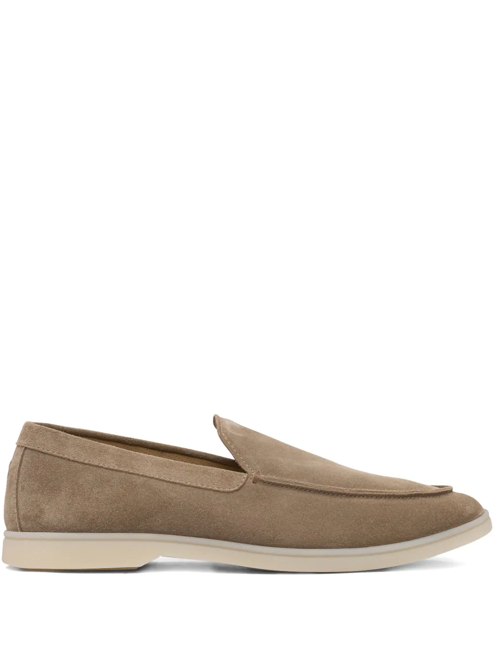 Henderson Baracco suede loafers - Toni neutri