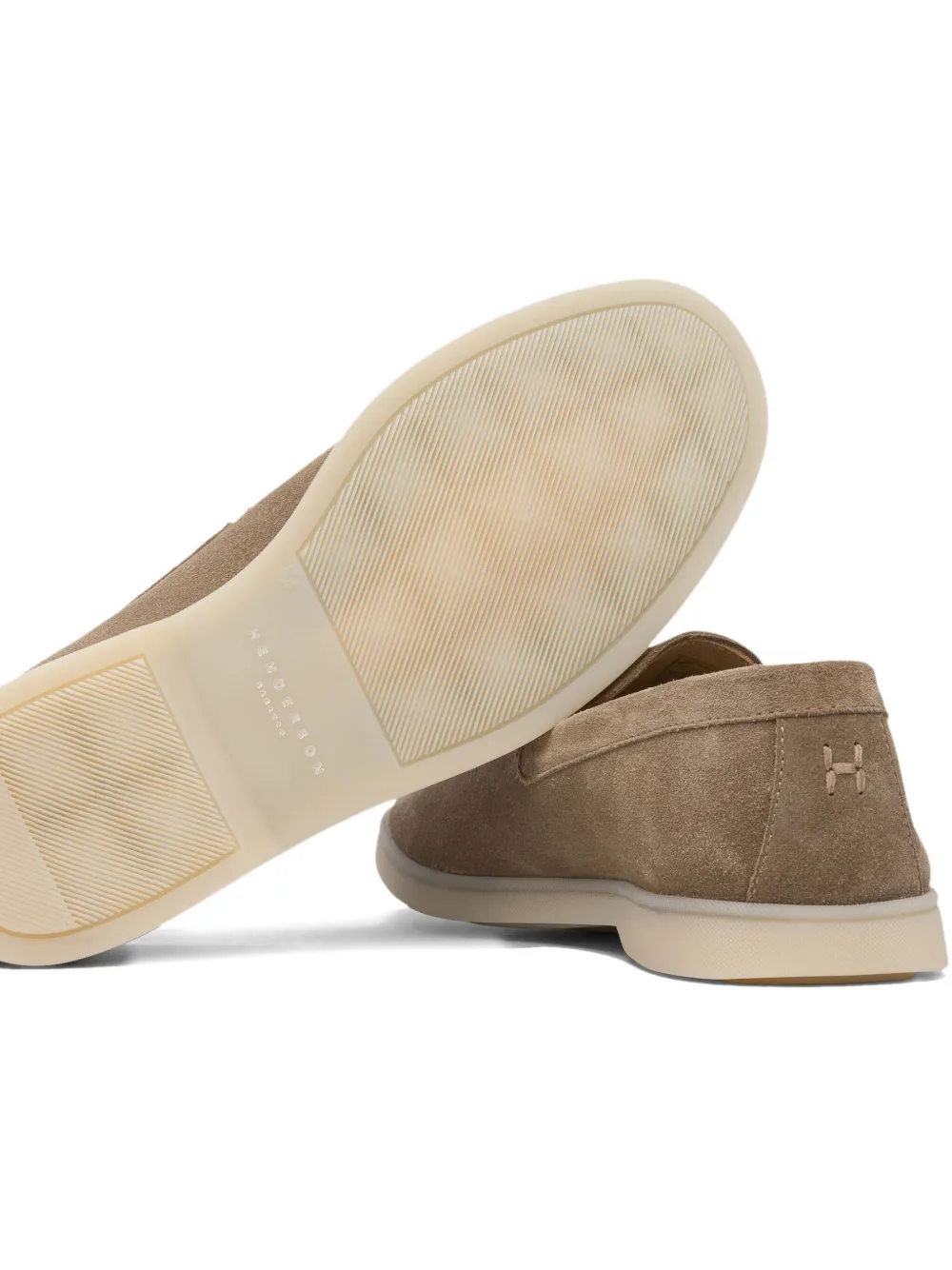 Henderson Baracco suede loafers Neutrals