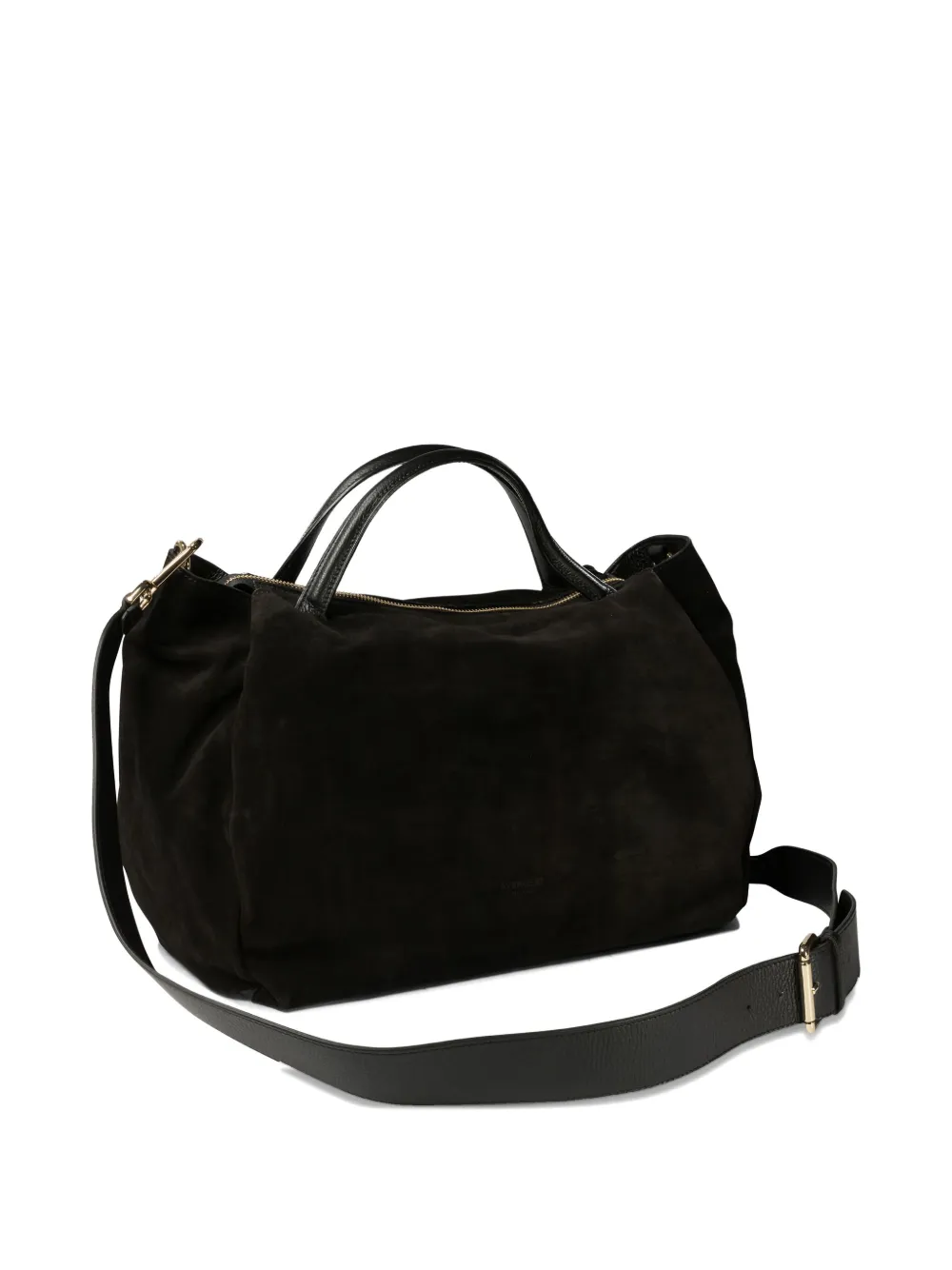 avenue 67 suede leather tote bag | Image 2