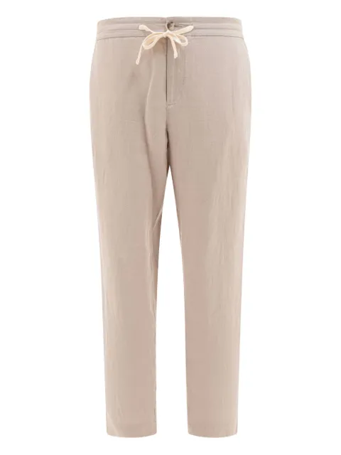 Vince drawstring hemp trousers