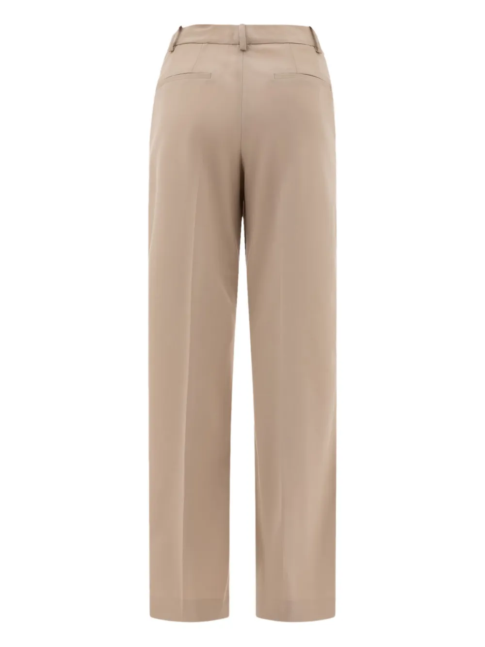 Loulou pleated wide-leg trousers - Beige