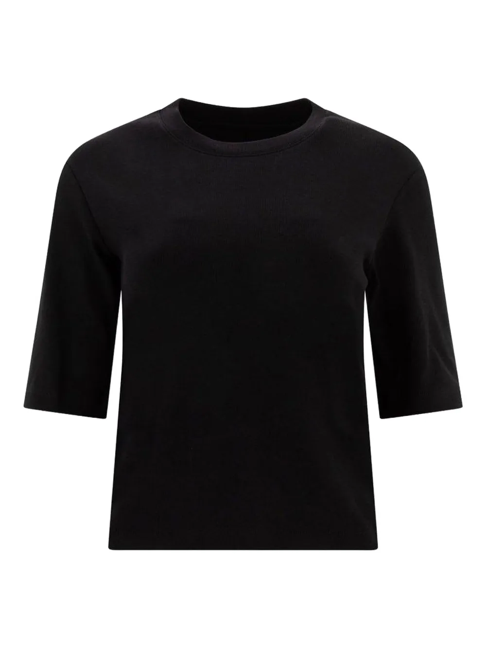 SANDBEIGE three-quarter sleeve top | Black | Image 1