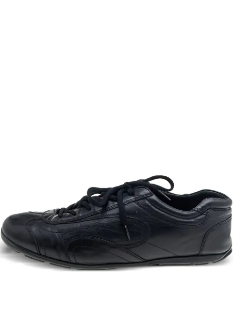 Prada Pre-Owned leather sneakers