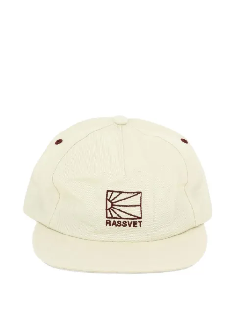  RASSVET logo-embroidered cotton cap