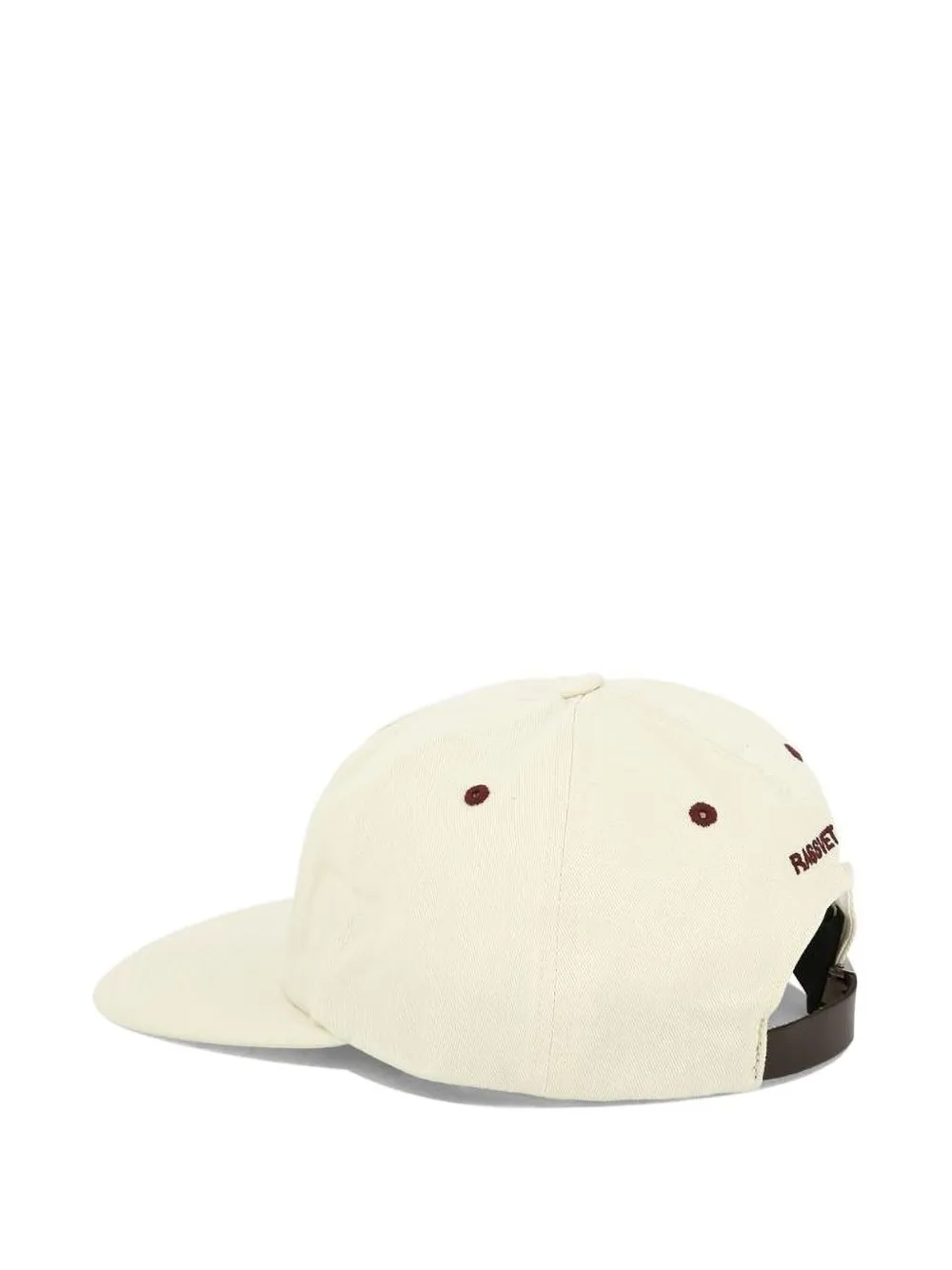 RASSVET Katoenen pet met geborduurd logo - Beige
