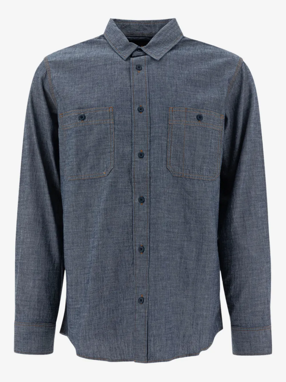 Filson double-pocket cotton shirt | Blue | Image 1