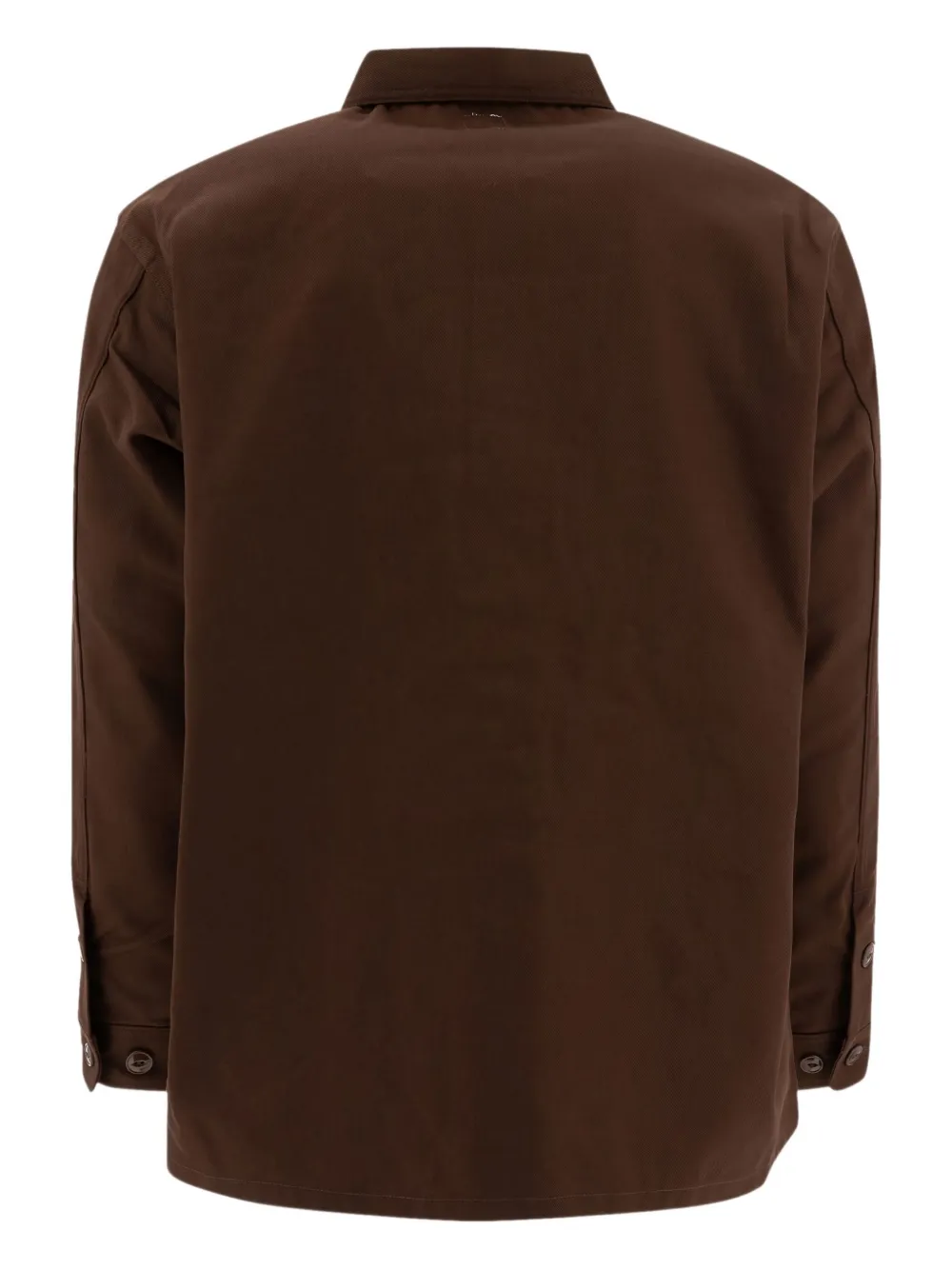 SOUTH2 WEST8 Button-down shirtjack met borstzak Bruin