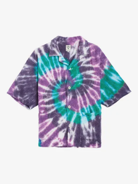 SOUTH2 WEST8 camisa con estampado tie-dye