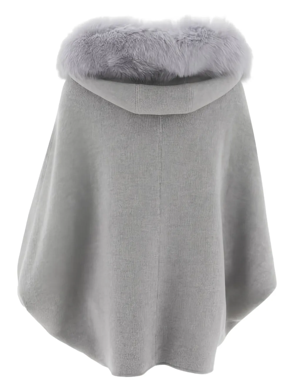 GIOVI fur-trimmed zip-front cape | Capes | Image 2