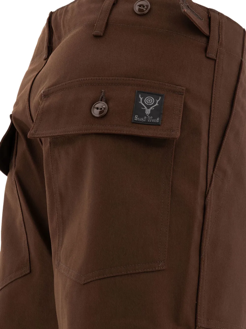SOUTH2 WEST8 Broek met opgestikte zak Bruin