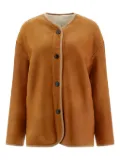 GIOVI reversible shearling jacket - Neutrals