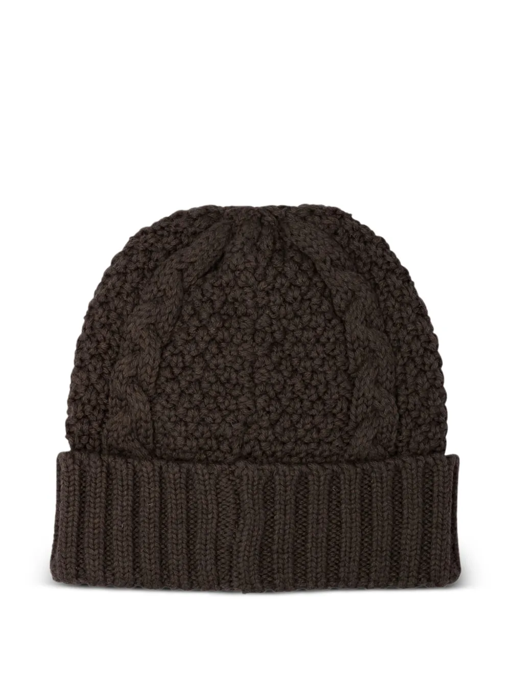 RAKKI cable-knit beanie hat | Image 2