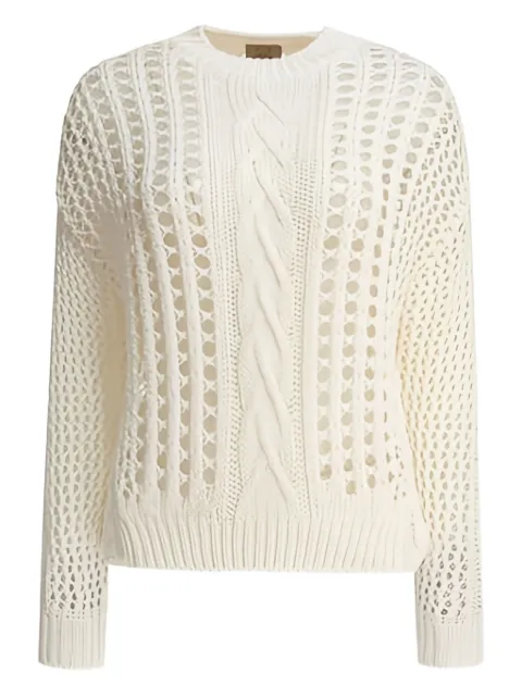 RAKKI cable-knit sweater