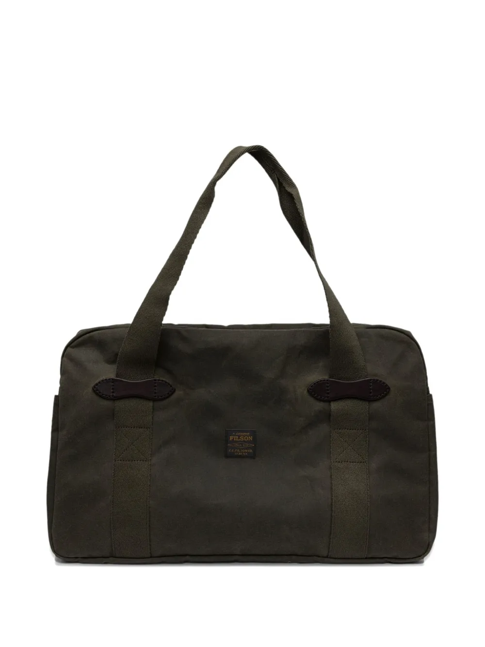 Filson Medium Tin Cloth Holdhall In Green