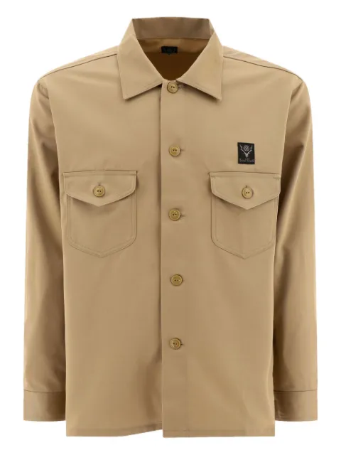 SOUTH2 WEST8 patch-pocket button-down shirt