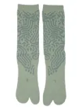 Goldwin patterned socks - Green