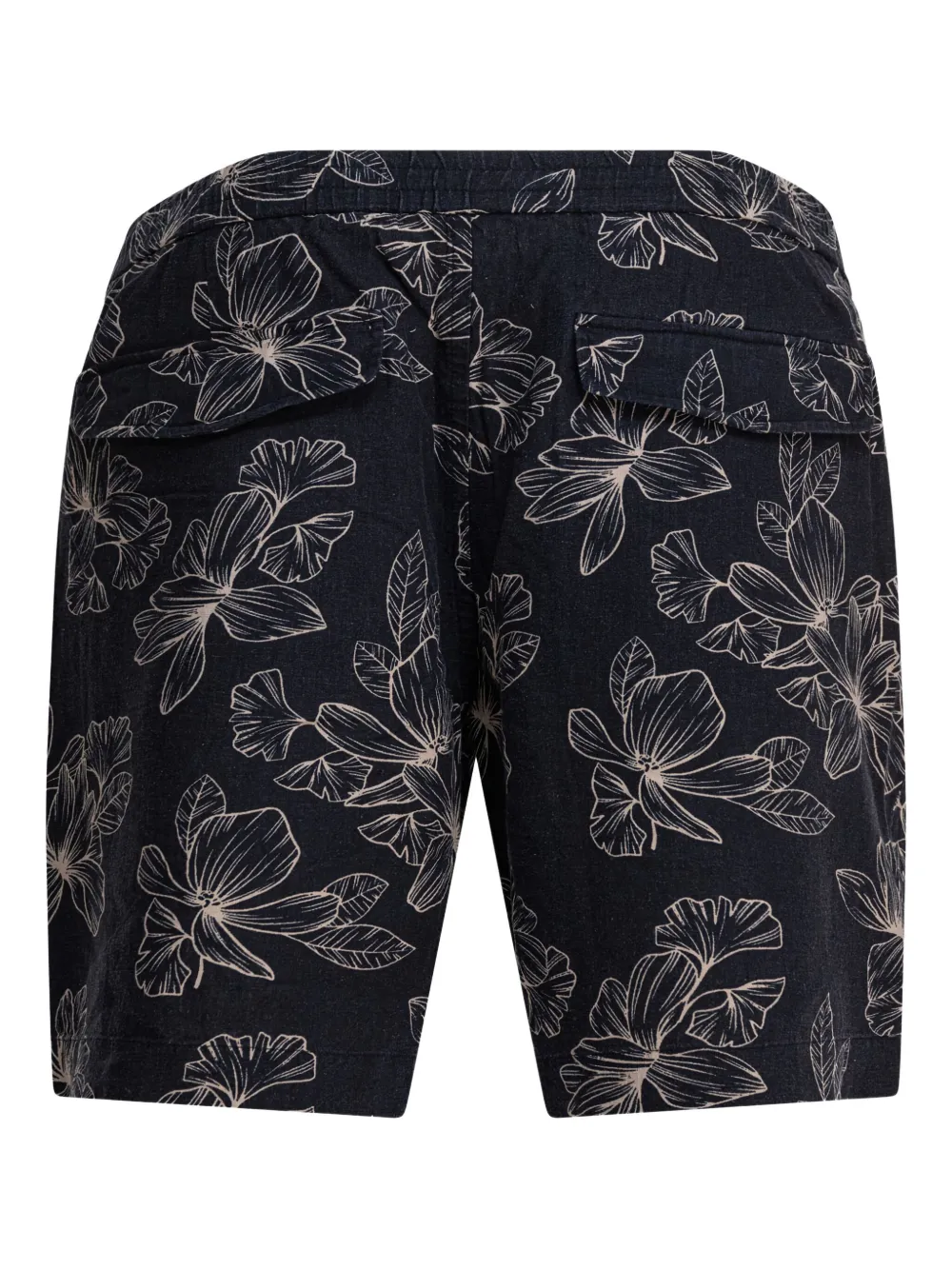 Vince floral-print shorts Zwart
