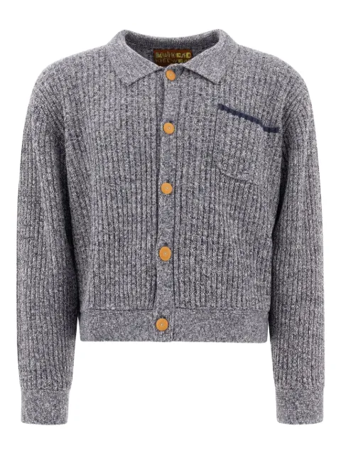 Brain Dead ribbed-knit button cardigan