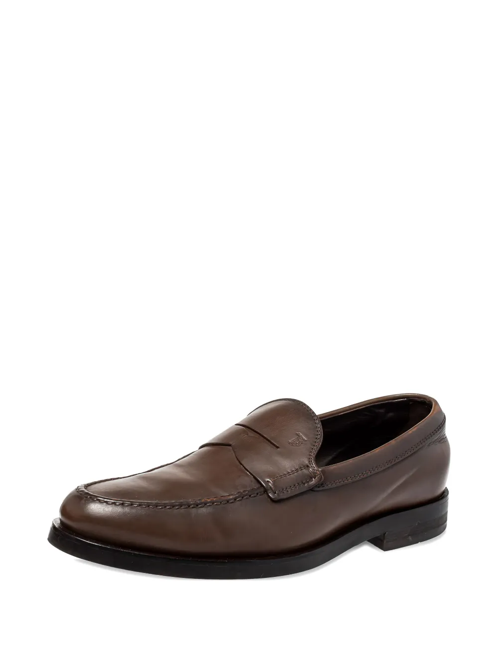 Tod's Vintage Pre-owned leather penny loafers | Image 2