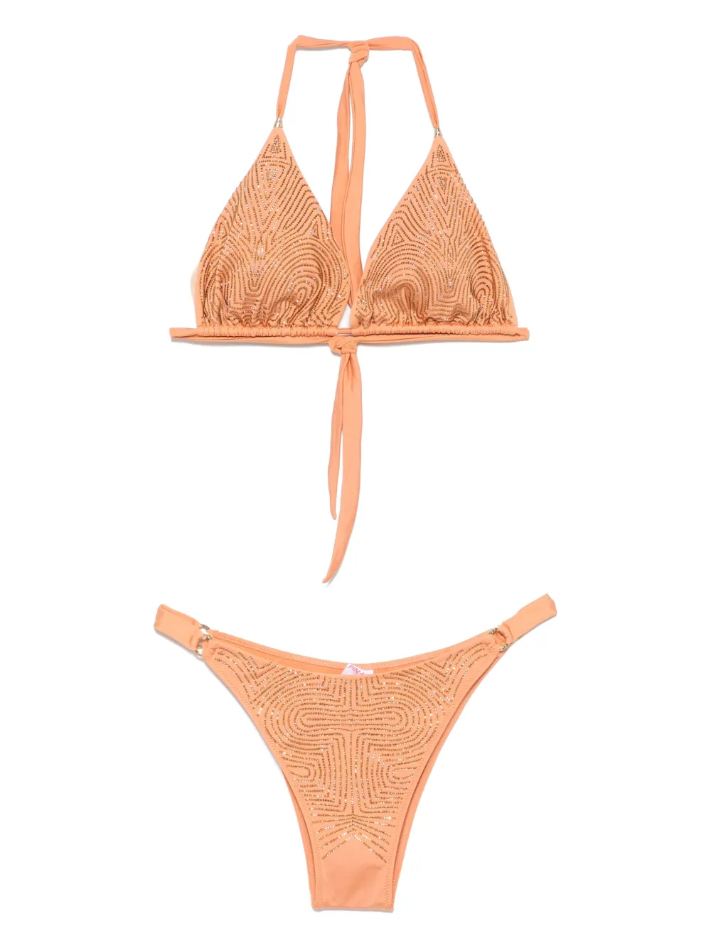 crystal-embellished bikini