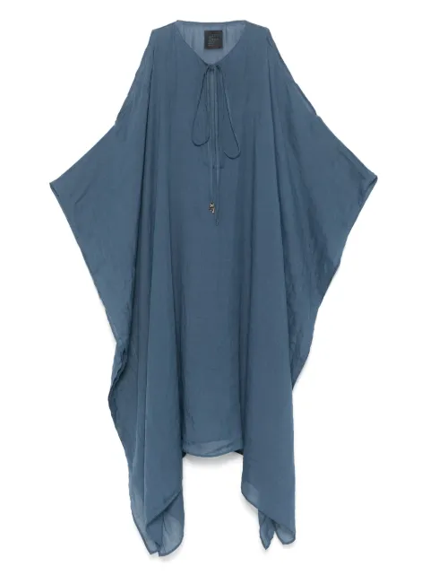 Fisico cape-design dress