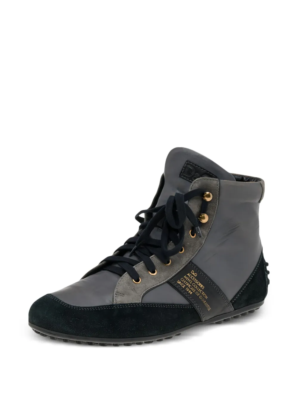 Dolce & Gabbana Pre-Owned High-Top-Sneakers aus Leder | Image 2